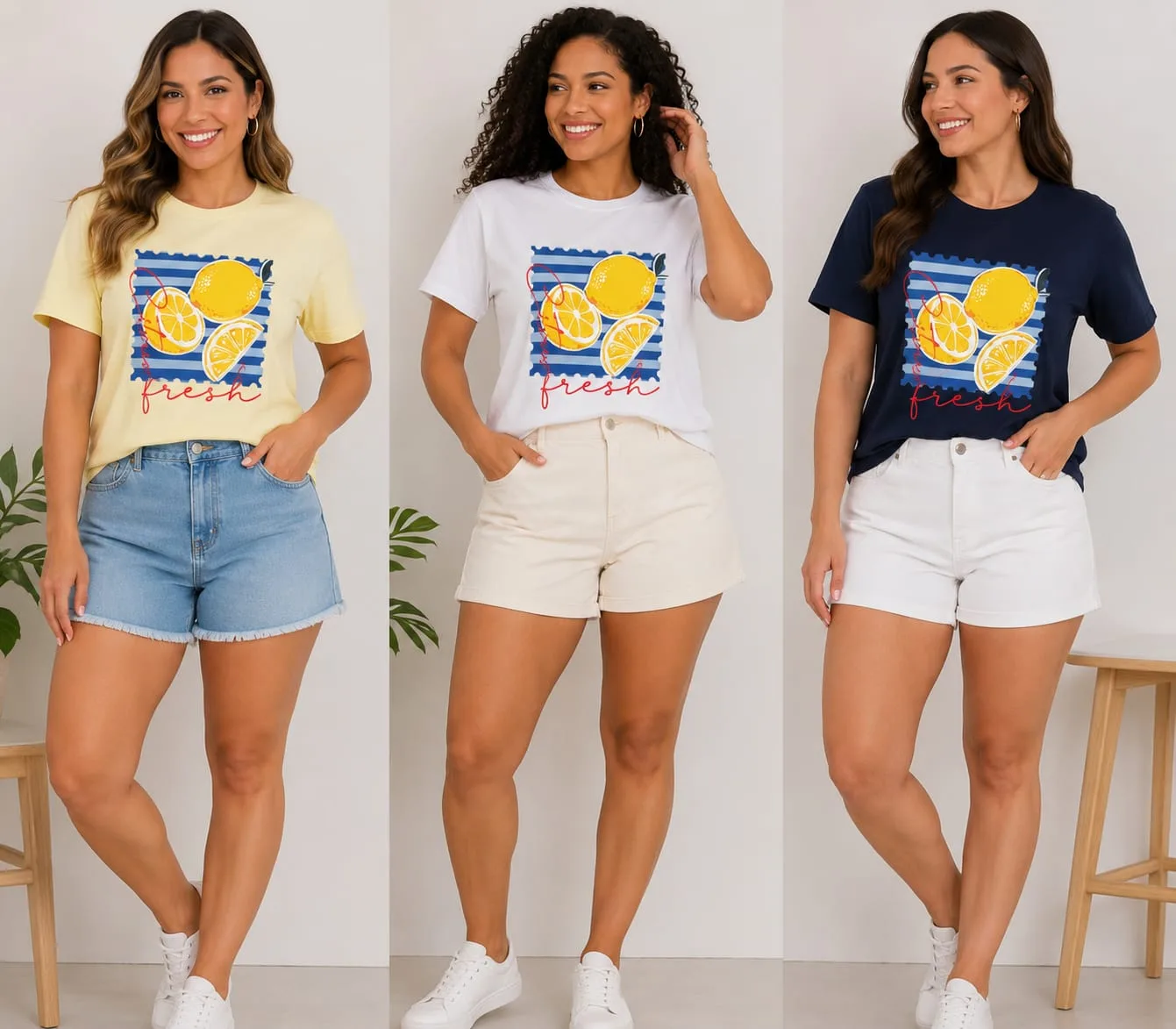 Blusas com estampa de DTF