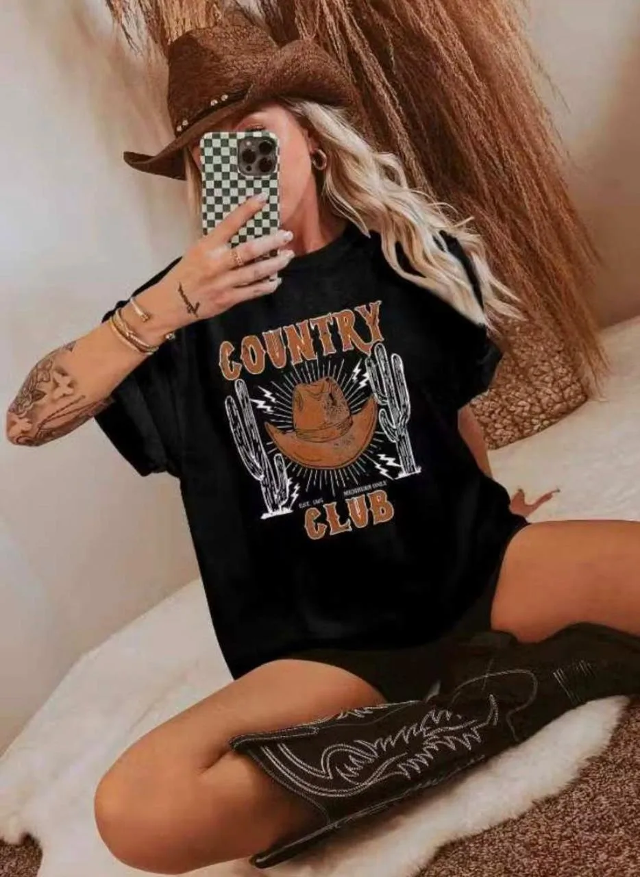Camisetas -T-shirt country texanas