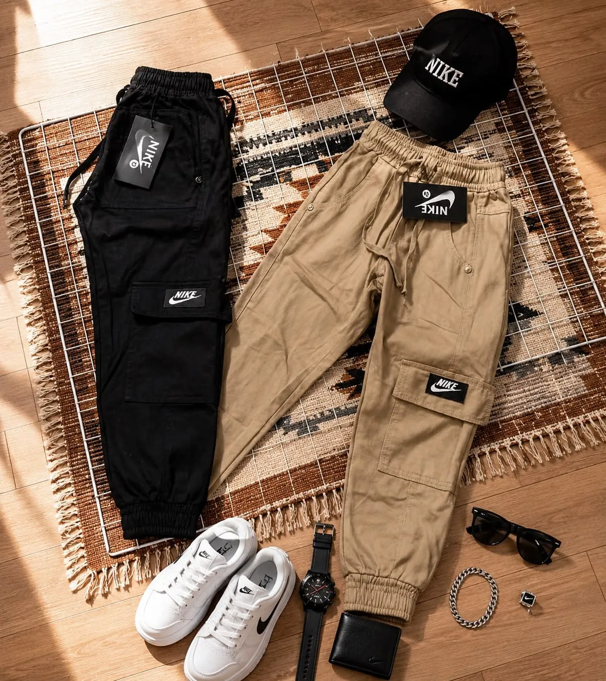 Calça jogger brim Infantil