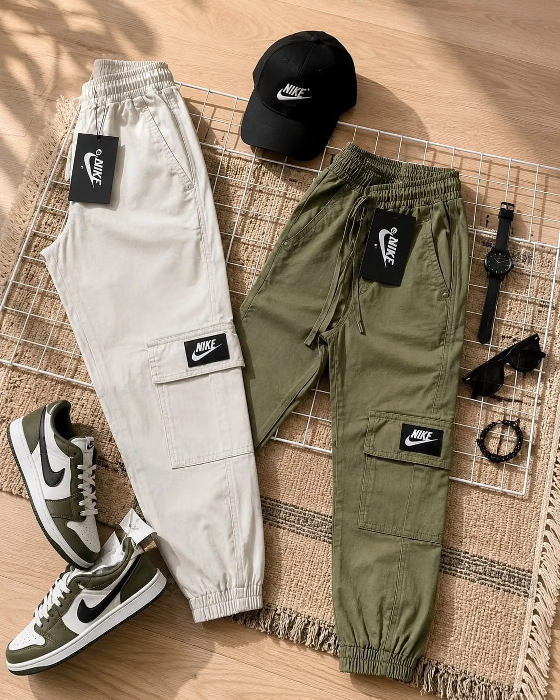 Calça jogger brim Infantil