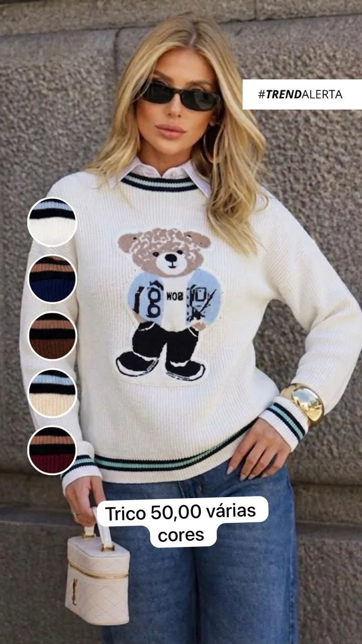 Blusas em Tricô