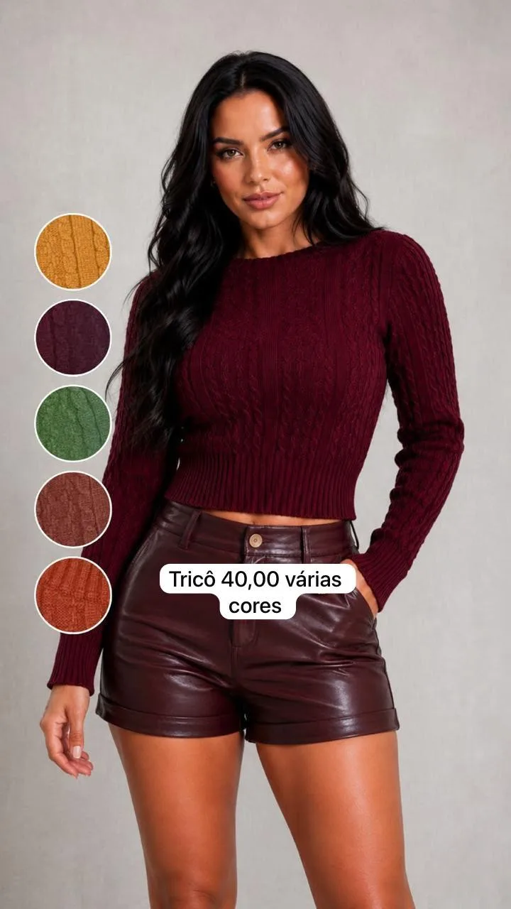 Blusas em Tricô