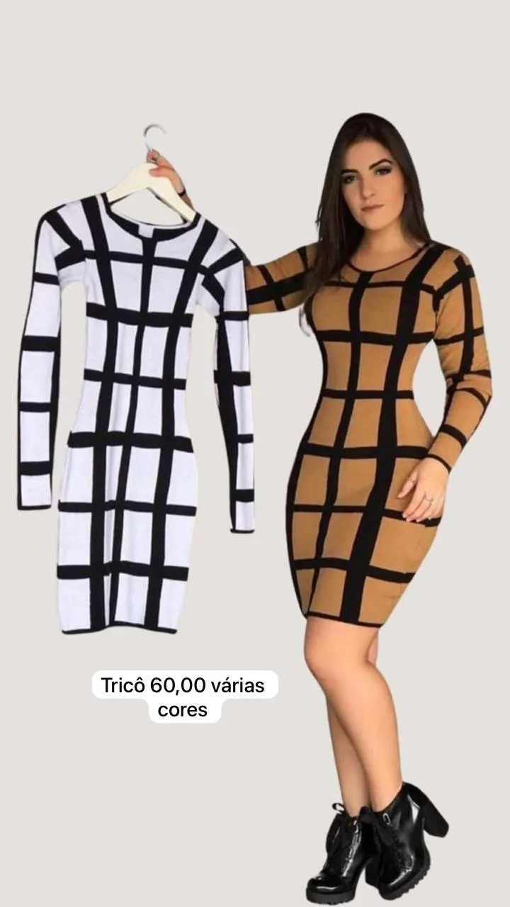 Vestidos em Tricô